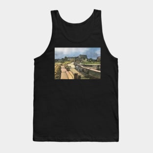 Walberswick Beach Suffolk England British Landscape Tank Top